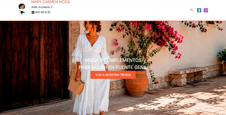 Tienda de Ropa y Complementos para Mujer